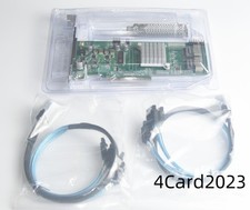 INSPUR 9211-8i 6Gbps HBA LSI FW:P20 IT Mode ZFS FreeNAS unRAID+2* SATA cable US picture