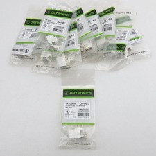Lot of 10 - OR-KS6A-88 Ortronics Category 6 Keystone Jack, OR-KS6A-88 White picture