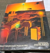 GI OPTOELECTRONICS PRODUCT CATALOGUE 1983 RARE VINTAGE LAST ONE QTY-1 picture