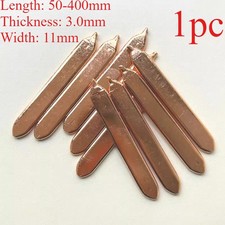 Heatsink 11x3mm length 50-400mm Copper Flat Heat Pipe for Cooling Laptop CPU GPU picture