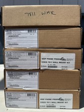 Lot of 5 Cisco CP‑7811‑WMK Wall Mount Kit – New Open Box picture