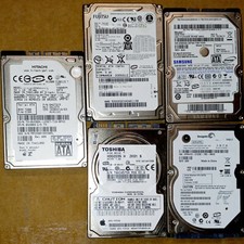 Three (3) Various 120GB, 2.5