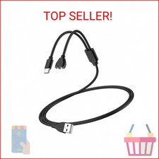Vanjua Charger for Delupet/Yawpet/Jugbow Dog Training Collar and Remote, 2-in-1 picture