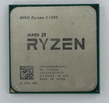 AMD R3 Ryzen 3 1200 Desktop Processor Socket AM4 YD1200BBM4KAE Quad-core 65W TDP picture