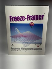 Vtg Big Box Freeze-Framer Emotional Management Enhancer 1 PC Planetary HeartMath picture