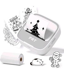 New seal  PRT Mini Sticker Printer Portable Thermal Bluetooth Label Printer new picture