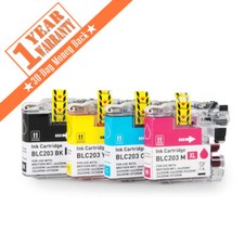 4PK LC203XL LC-203 XL color Ink Cartridge For Brother MFC-J460DW J480DW J485DW picture