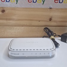 NETGEAR 5 PORT 10/100/100 MBPS SWITCH GS605 V2 - TESTED & WORKS picture