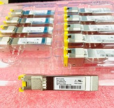 Lot of 5 Brocade 57-1000042-01 02 1GE Copper Gigabit RJ-45 SFP TRANSCEIVER picture