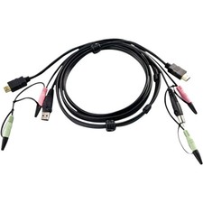 Aten 1.8M USB HDMI KVM Cable with Audio picture