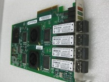 Qlogic QLE2464 PX2610401-11 B 4GB Quad Port FC PCIe Host Bus Adapter picture