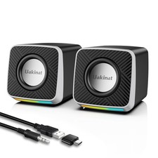 Uakinat Computer Desktop Speaker,USB Powered, Clear and Loud Sound, Plug-and-Pla picture