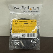 NEW StarTech.com CDP2DVIMM1MB USB-C to DVI Adapter Cable - 1m (3 ft) picture