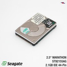 SEAGATE MARATHON ST92155AG 2.1GB 2168MB HDD HARD DRIVE IDE 44 PIN NOTEBOOK 2.5