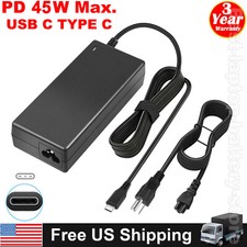 45W USB-C AC Adapter Charger For Acer Chromebook 315 CB315-2H Laptop Power Cord picture
