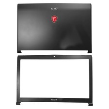 New LCD Back Cover+Front Bezel For MSI GL72 GP72 MS-1795 MS-1796 MS-1799 MS-179B picture
