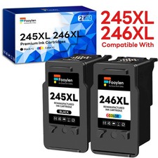 2x PG-245XL CL-246XL Ink Cartridge for Canon 245 246 Pixma MG2522 TS3322 TR4522 picture
