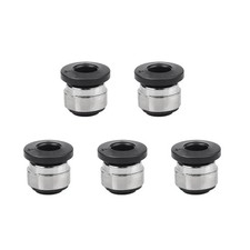 5-Pack 4mm Black Bowden Tube Clamp for Bambu Lab X1/P1/A1 Series - Extruder F... picture