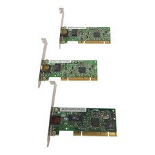 Lot of 3 Intel PCI Network Cards (2) PRO/1000 GT Gigabit & 1 Dell 08G779 picture