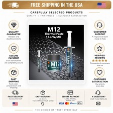 MJ M12 Thermal Paste 12.4 W/mK CPU GPU PS5 Cooling Grease 1g-30g picture