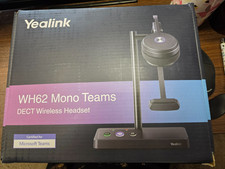 Yealink WH62 Essential DECT Mono Wireless Headset, Teams Open Box picture