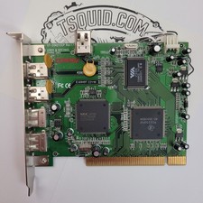 Compaq PCI Host Card USB 2.0 FireWire IEEE 1394A Combo CPQFWHC UT-20N2V3CP picture