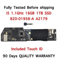 i5 1.1GHz 16GB  1TB SSD 820-01958-A Logic Board for MacBook Air 13