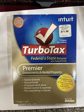 TurboTax Premier 2012 Fed Only. (State return not included) picture