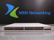 UNCLAIMED Cisco Meraki MS42P-HW 48-Port Gigabit Cloud Managed Access PoE Switch picture