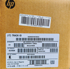 HP 873 3-Liter Latex Ink Cartridge Magenta Genuine/Original 4UV89A picture