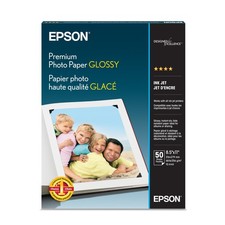 Epson Premium Photo Paper Glossy 8.5x11 50 sheets S041667 picture