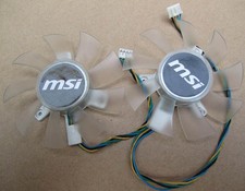 New For MSI N9800GT Blizzard Graphics Card Fan Diameter 7.5cm Hole Spacing 4.0cm picture