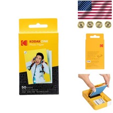Vibrant & Convenient 2x3 ZINK Sticky Photo Paper - 50 Sheets for Instant Prints picture