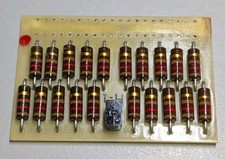 Vintage Computer Electronic Circuit Board PCB 1960s/1970s Era  1.5 X 2.25 picture
