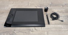 Wacom Intuos4 PTK-640 Graphics Tablet Bundle Pen, Stand & USB Cable picture