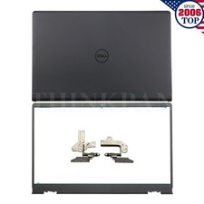 New For Dell Inspiron 15 3530 3535 LCD Back Cover Lid/Bezel/Hinges 0VW3N0 Black picture
