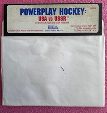 Powerplay Hockey: USA Vs USSR - Game Commodore C 64 / 128 - Diskette 5.25