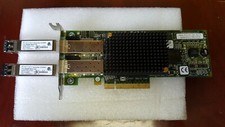 Sun/Emulex 8GB Dual Port Fibre Channel LPE12002 PCI-e Low Pro 371-4306-01  picture