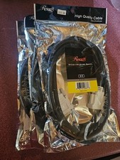 Rosewill 6ft. DVI-D (24+1) Male to DVI-D (24+1) Male Digital Dual Cable Lot Of 3 picture