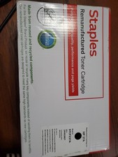 Staples manufactured Toner Cartridge Replacement Cartridge For HP 37A Model... picture