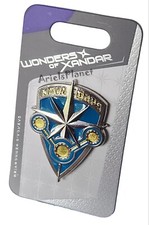 Disney Parks Marvel Guardians Of Galaxy Wonders Of Xander Nova Corps Badge Pin picture