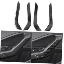 Real Carbon Fiber Trim for Door Inner Grab Handle Trim for 2019-2025 picture