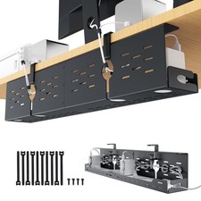 Univivi Under Desk Cable Management Tray, Management, 32 32