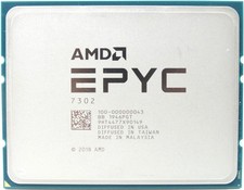 (Dell Locked) AMD EPYC 7302 3GHz 16 Core 128MB 155W SP3 155W CPU 100-000000043 picture