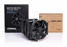 Noctua NH-D15 chromax - Dual-Tower CPU cooler - 140mm - Black *NEW* picture