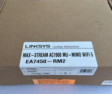 Linksys Max-Stream AC1900 MU-MIMO Gigabit Dual-Band Wi-Fi Router, EA7450(Refurb) picture
