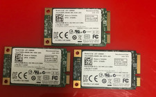 Lot of 3 LITE-ON 128GB mSATA SSD LMT-128M6M DP/N: 0T8MRJ picture