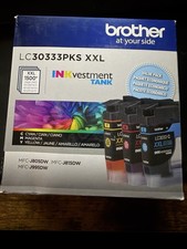 Brother LC30333PKS INKvestment Tank 3 Pack Color Ink Cartridges Exp 03/26 picture
