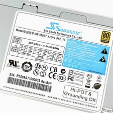 Used 1PCS Seasonic SS-500ET ACTIVE PFC F3 industrial power supply 500W picture