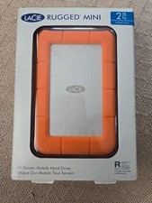 LaCie LAC9000298 Rugged Mini 2TB External Hard Drive - Orange picture